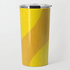 Minimal shape- yellow Travel Mug Gallery Image 1