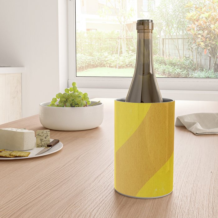 Minimal shape- yellow Wine Chiller Gallery Image 4