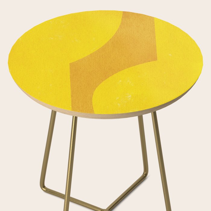 Minimal shape- yellow Side Table Gallery Image 2