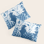 Pineapple blues Pillow Sham Gallery Image 3
