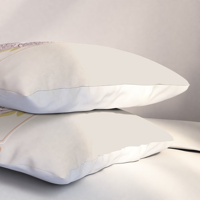 Aquarius Zodiac Sign Pillow Sham Gallery Image 3