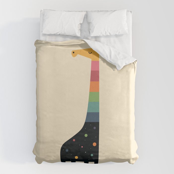 Galaxy Giraffe Duvet Cover Gallery Image 1
