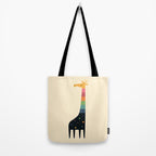Galaxy Giraffe Tote Bag Gallery Image 2