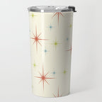 Mid Century Modern Stars 1950s Colors Travel Mug Gallery Image 2