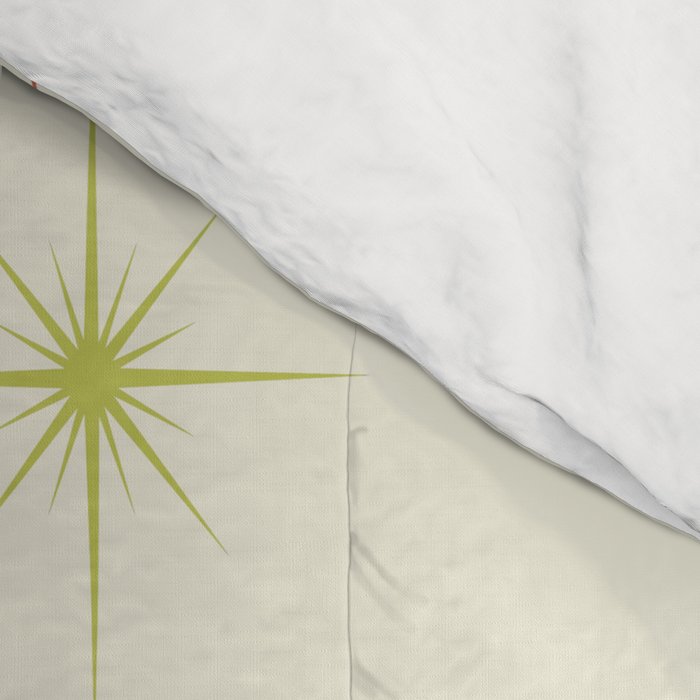 Mid Century Modern Stars 1950s Colors Comforter Gallery Image 4