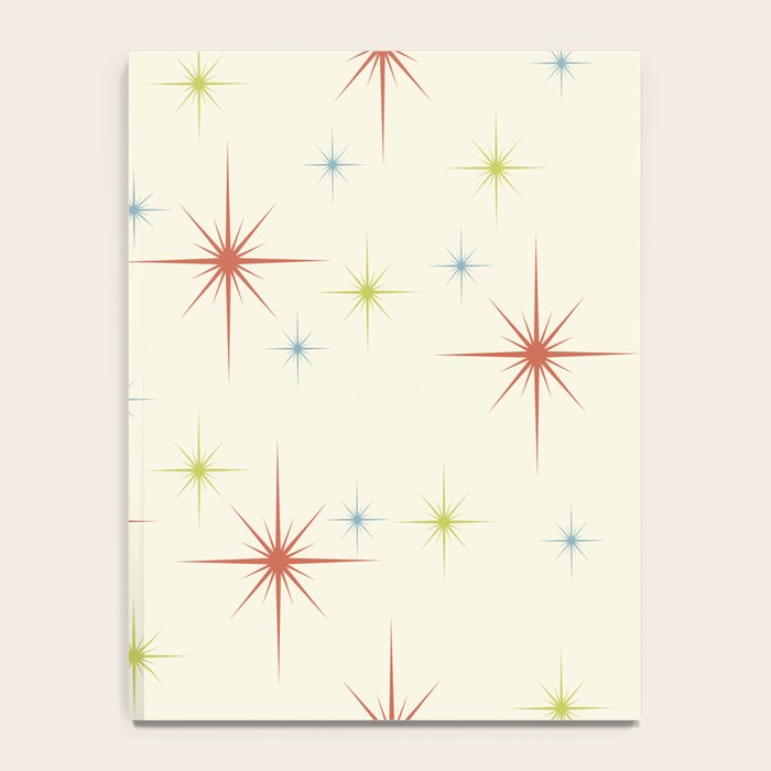 Mid Century Modern Stars 1950s Colors Notebook Gallery Image 4