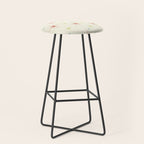 Mid Century Modern Stars 1950s Colors Stool Gallery Image 1