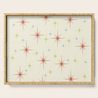 Mid Century Modern Stars 1950s Colors Serving Tray Gallery Image 1