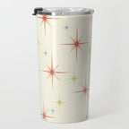 Mid Century Modern Stars 1950s Colors Travel Mug Gallery Image 3