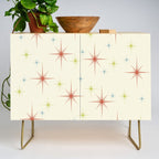 Mid Century Modern Stars 1950s Colors Credenza Gallery Image 1