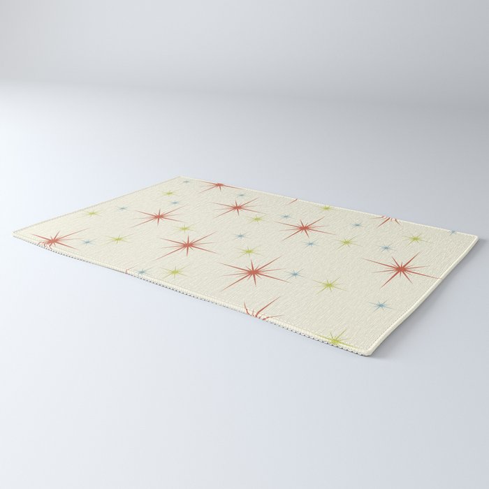 Mid Century Modern Stars 1950s Colors Rug Gallery Image 3