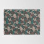 Moody Mushrooms and Pinecones Rug Gallery Image 2