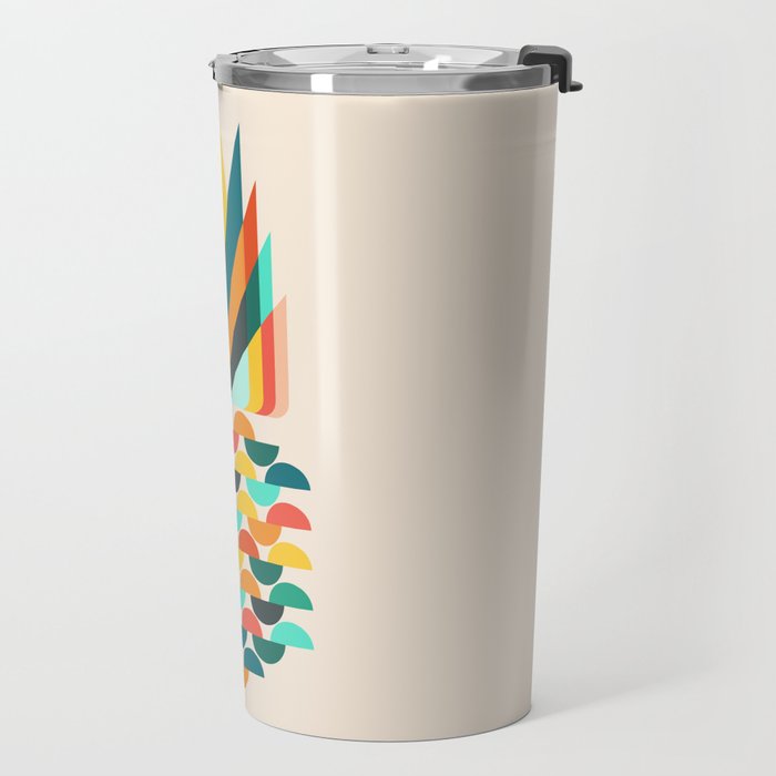 Groovy Pineapple Travel Mug Gallery Image 2
