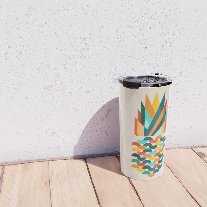 Groovy Pineapple Travel Mug Gallery Image 4