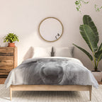 Wild Horse - Black & White Comforter Gallery Image 3