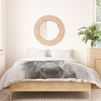 Wild Horse - Black & White Duvet Cover Gallery Image 3