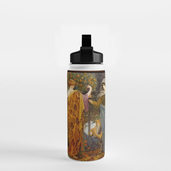 A Masque of Four Seasons by Walter Crane Water Bottle Gallery Image 2