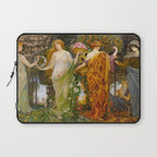 A Masque of Four Seasons by Walter Crane Laptop Sleeve Gallery Image 1