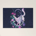 Cosmic Fox Welcome Mat Gallery Image 1