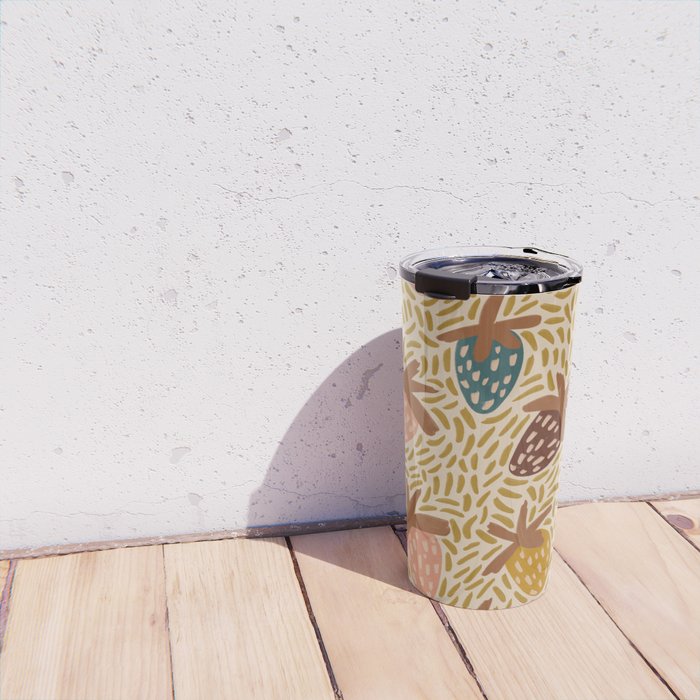 Strawberries Travel Mug Gallery Image 4