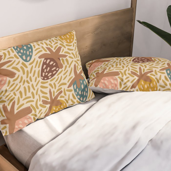 Strawberries Pillow Sham Gallery Image 2