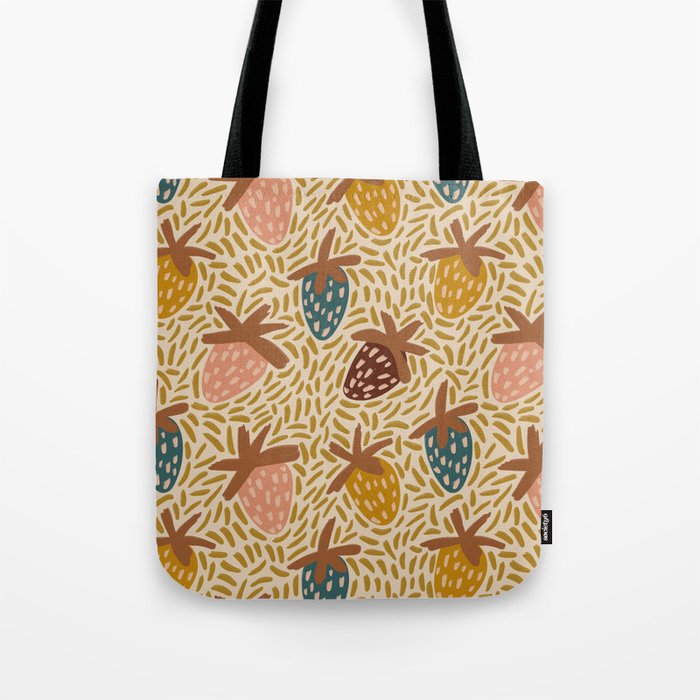 Strawberries Tote Bag Gallery Image 1