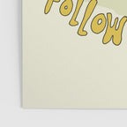 follow the sun lady slide // retro surf art by surfy birdy Poster Gallery Image 3