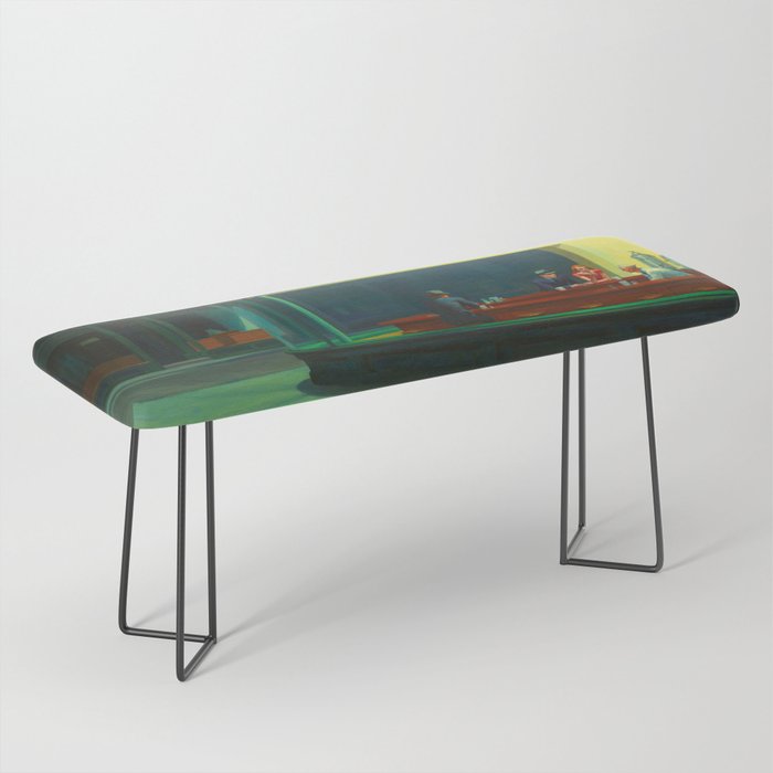  Edward Hopper - Night Hawks Bench Gallery Image 1