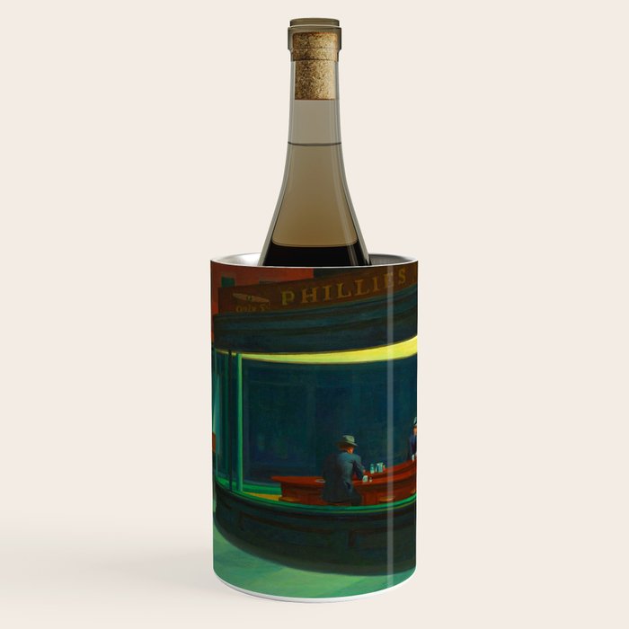  Edward Hopper - Night Hawks Wine Chiller Gallery Image 1