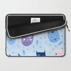 Little blue cats Laptop Sleeve Gallery Image 2