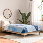 Little blue cats Comforter Gallery Image 2