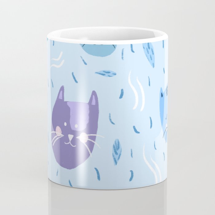 Little blue cats Coffee Mug Gallery Image 4
