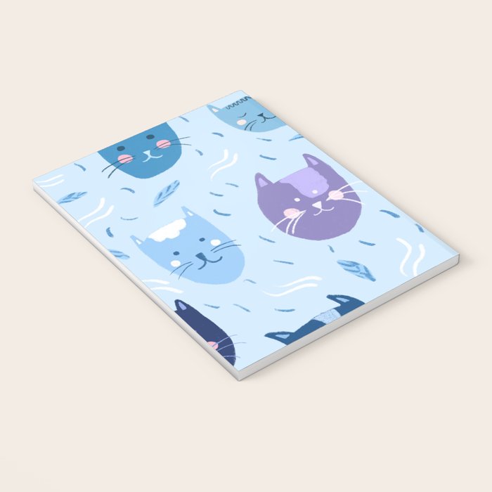 Little blue cats Notebook Gallery Image 3