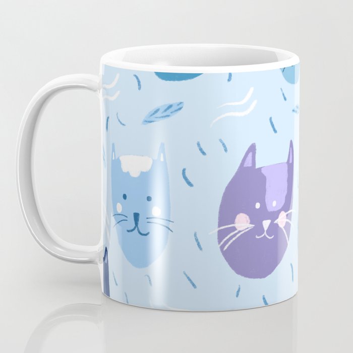 Little blue cats Coffee Mug Gallery Image 3