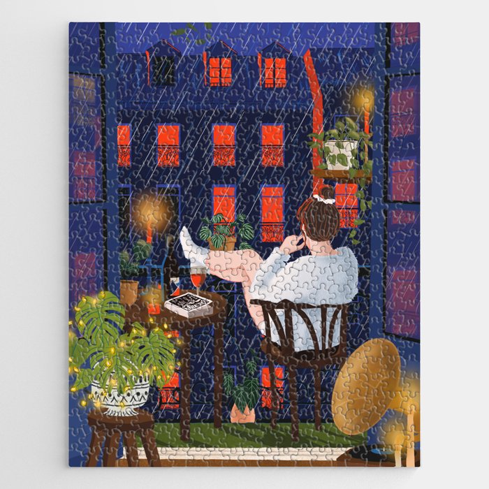 Rainy night Jigsaw Puzzle Gallery Image 1