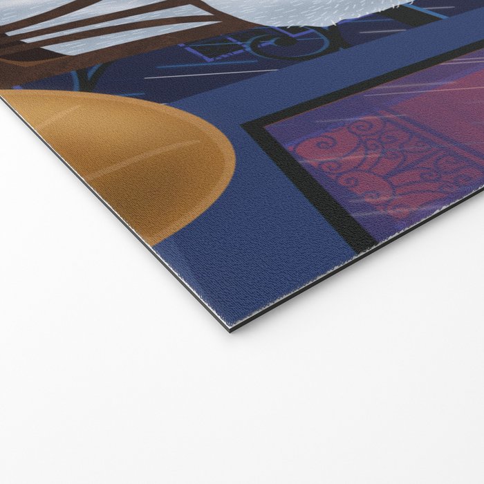 Rainy night Welcome Mat Gallery Image 2