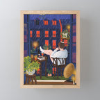 Rainy night Mini Art Print Gallery Image 1