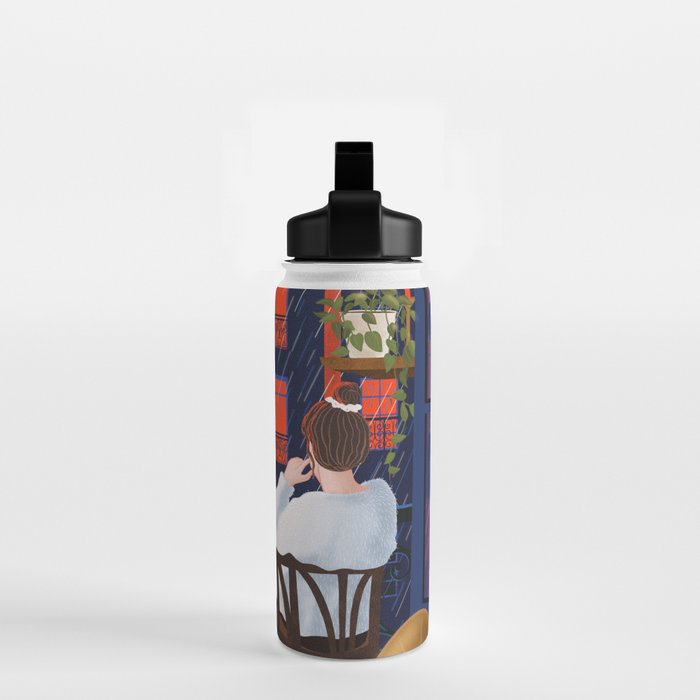 Rainy night Water Bottle Gallery Image 2