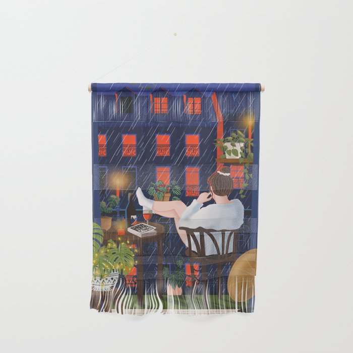Rainy night Wall Hanging Gallery Image 1
