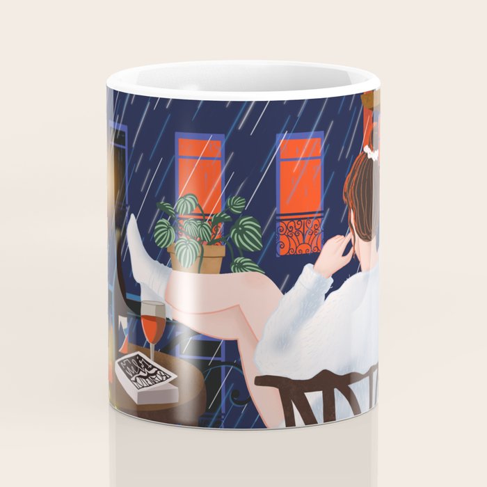 Rainy night Coffee Mug Gallery Image 4
