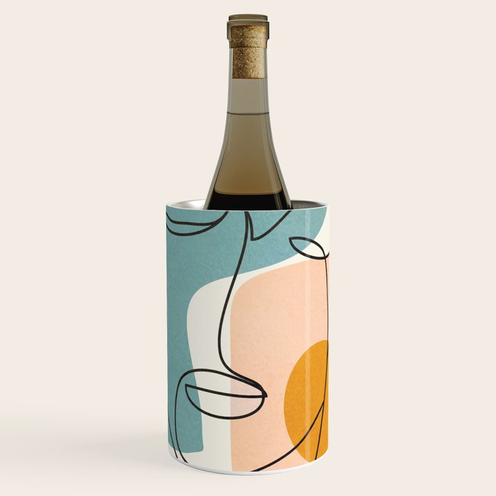 Abstract Face 25 Wine Chiller Gallery Image 1