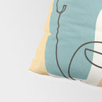 Abstract Face 25 Pillow Sham Gallery Image 4