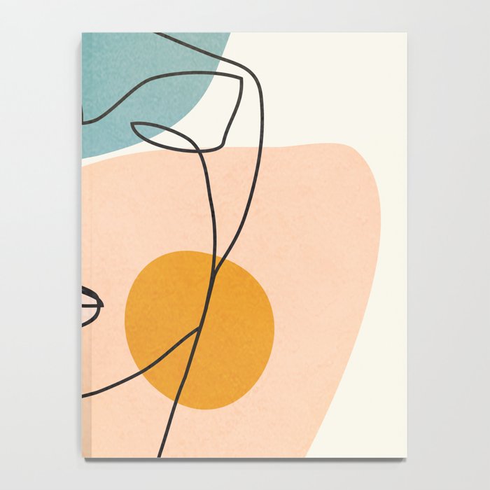 Abstract Face 25 Notebook Gallery Image 4