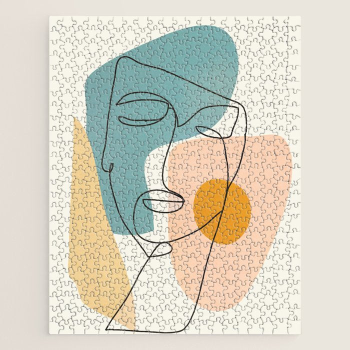Abstract Face 25 Jigsaw Puzzle Gallery Image 1