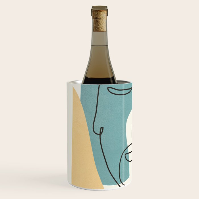 Abstract Face 25 Wine Chiller Gallery Image 2
