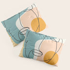 Abstract Face 25 Pillow Sham Gallery Image 3