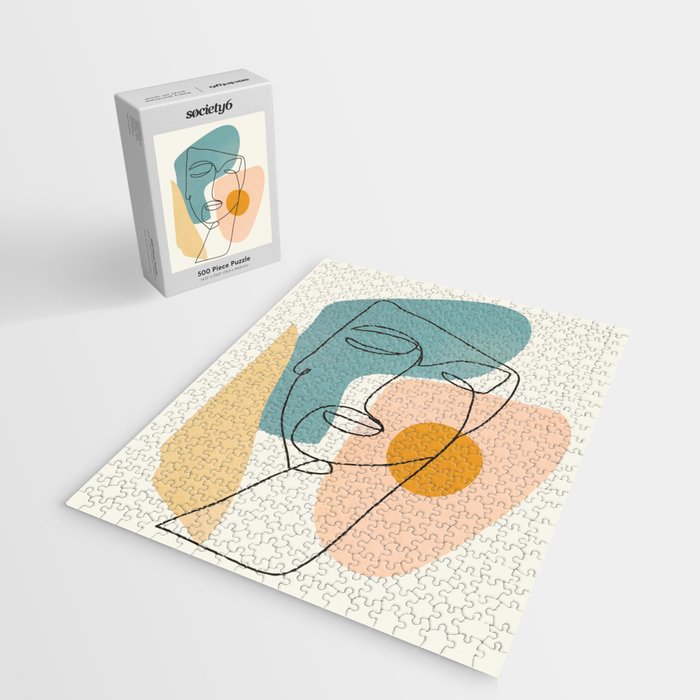 Abstract Face 25 Jigsaw Puzzle Gallery Image 2