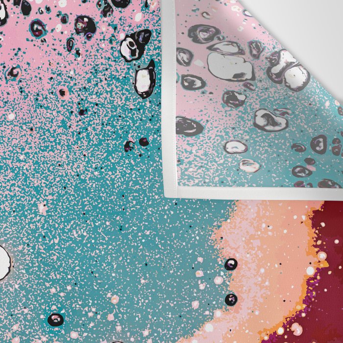 Logic Drowned In a Sea Of Emotion #digitalart #graphicdesign Wall Tapestry Gallery Image 3