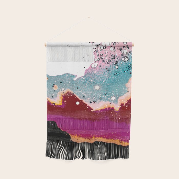 Logic Drowned In a Sea Of Emotion #digitalart #graphicdesign Wall Hanging Gallery Image 1