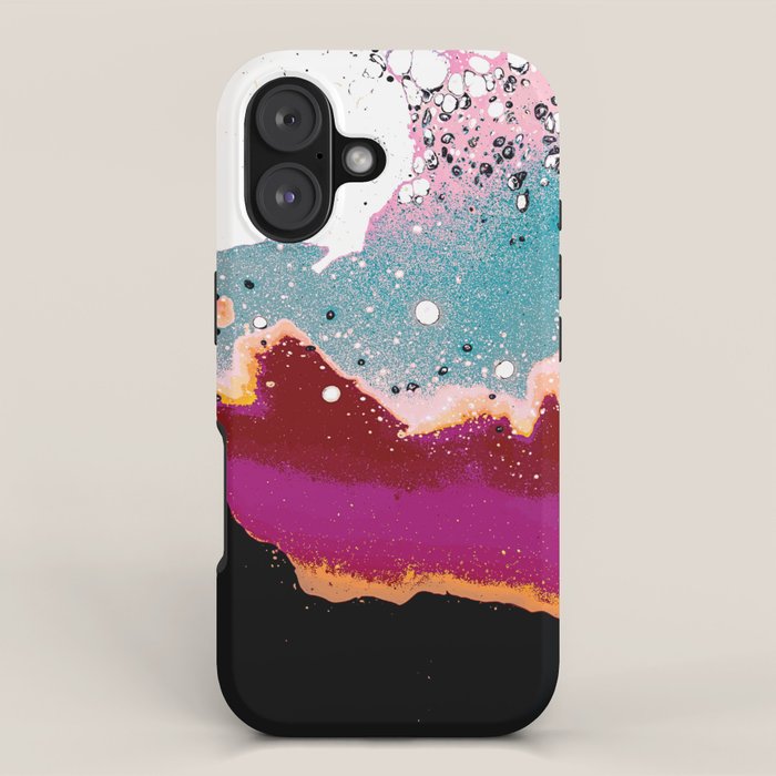 Logic Drowned In a Sea Of Emotion #digitalart #graphicdesign iPhone Case Gallery Image 1